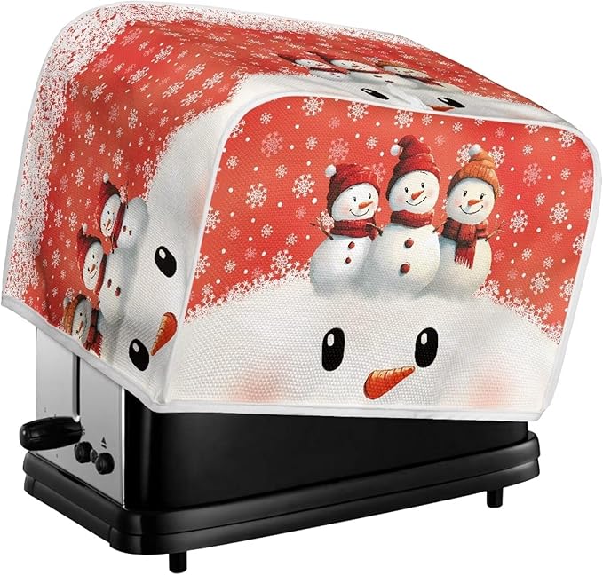 Christmas Snowman Printed Toaster Cover - Image 4