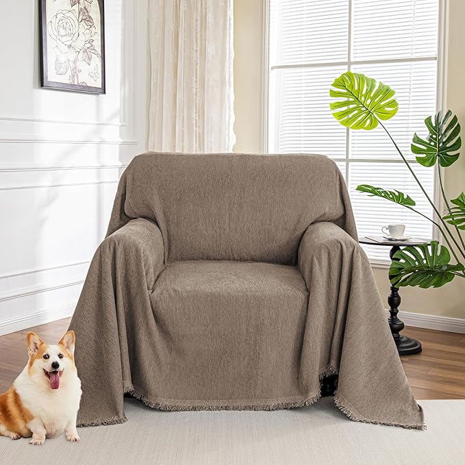 MYSKY HOME Chair Couch Cover Sectional Couch Covers by MYSKYHOME