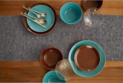 Solino Home Linen Small Table Runner 36 Inches - Image 3