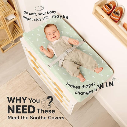 2-Pack Organic Changing Pad Covers - Image 2