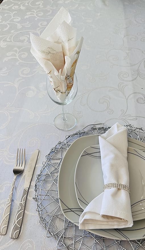 AM Decor Easter Luncheon Paper Napkins 20-Count Dinner Paper Napkins 13" x 13" - Image 5