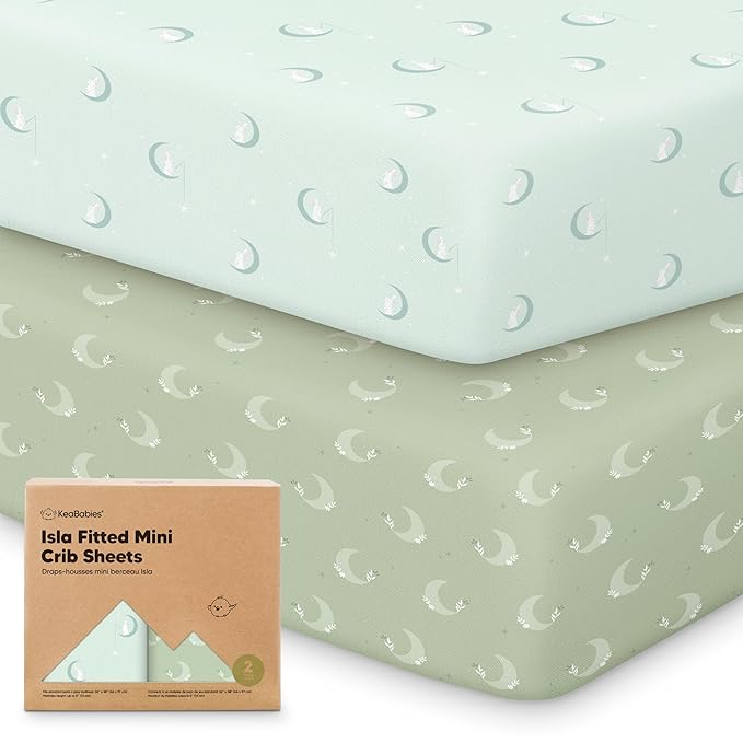 Pack and Play Sheets Fitted by KeaBabies