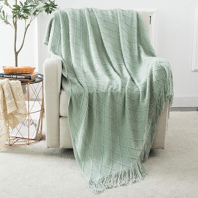Homiest Decorative Knitted Throw Blanket - Image 5