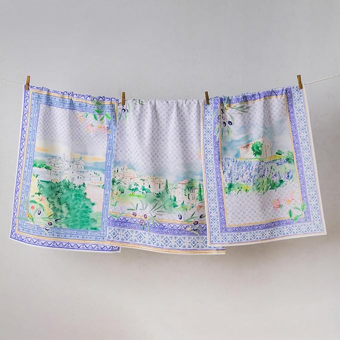 Maison d' Hermine Kitchen Towel 100% Combed Cotton Premium Set of 3 - Image 4