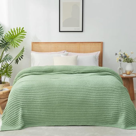 Snuggle Sac Queen Size Blanket for Bed, Soft Luxurious Bedding Blankets by SnuggleSac