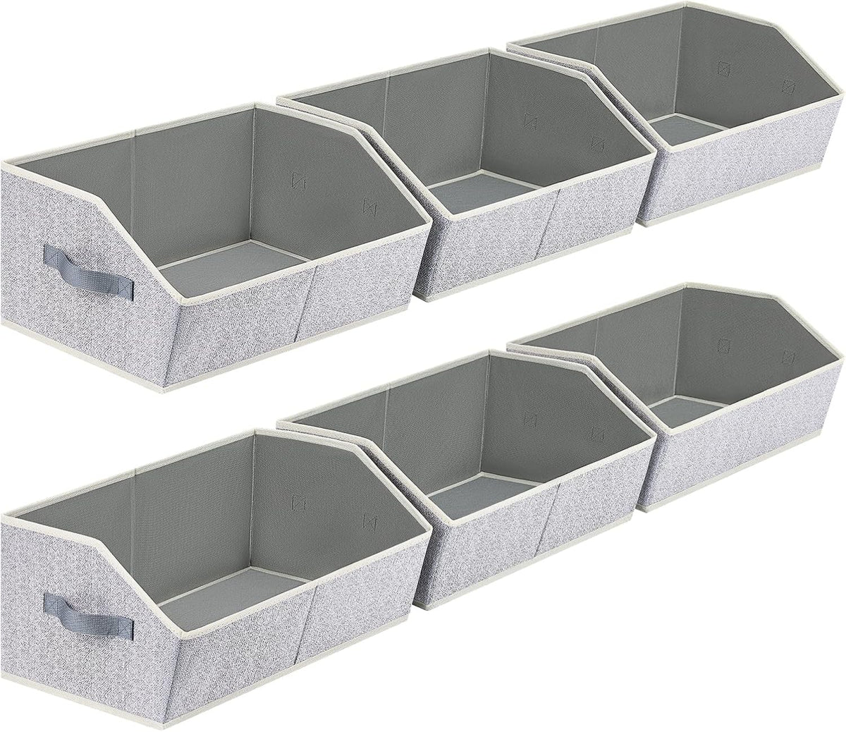 homsorout closet organizers bins 6 packs - large, main product view