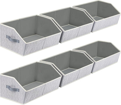 homsorout closet organizers bins 6 packs - large, main product view