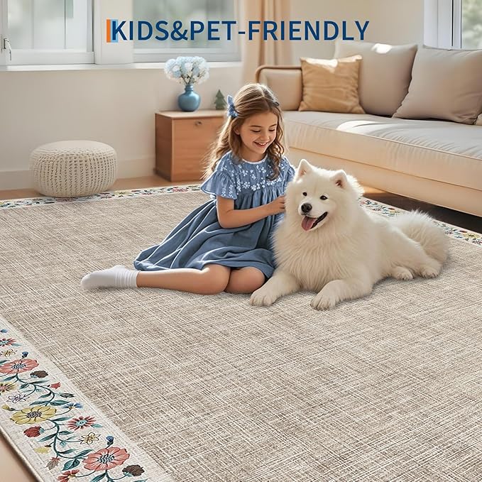 GarveeHome 10x13 Machine Washable Rugs - Image 7