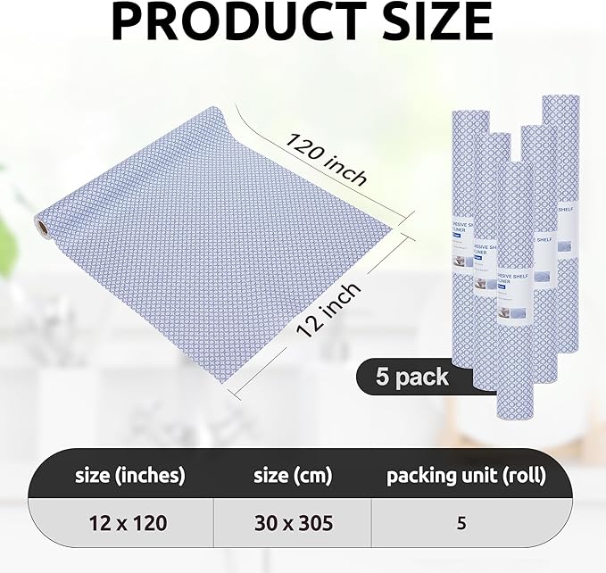 RAY STAR 12X120 Inch Shelf Liner - Image 5
