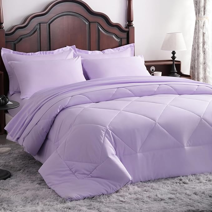 NTBAY Queen Comforter Set with Sheets, 7 Pieces Soft and Breathable Queen - Image 9