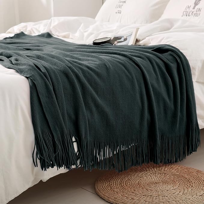 Homiest Decorative Knitted Throw Blanket - Image 2