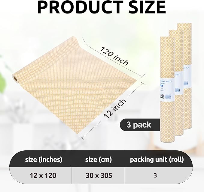 RAY STAR 12X120 Inch Shelf Liner - Image 5