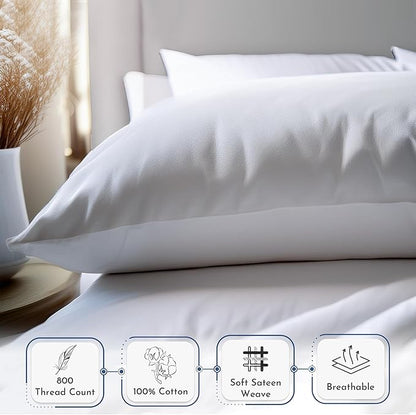 Heirloom Soft, Smooth & Thick Certified 800 Thread Count 100% Cotton Sateen - Image 5