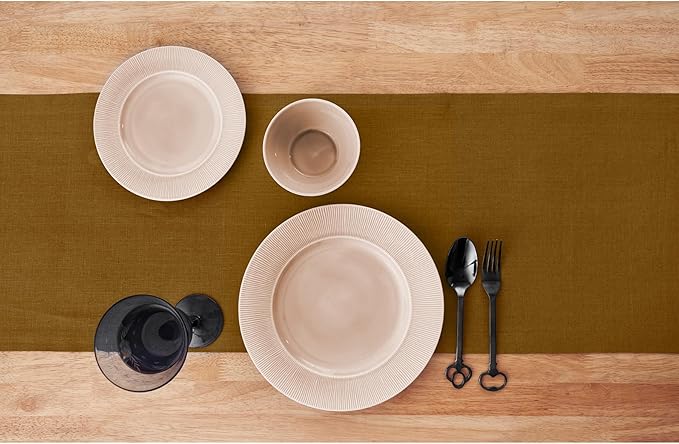Solino Home Linen Table Runner 60 Inches - Image 3
