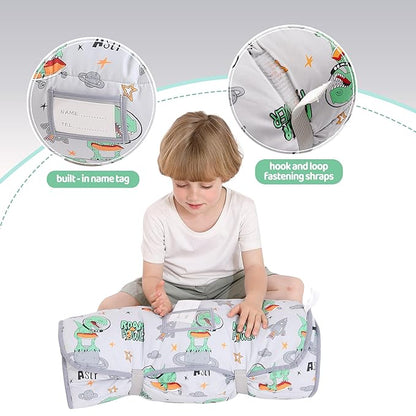 Viviland Toddler Kid Nap Mat for Preschool, Daycare Sleeping Bag - Image 4