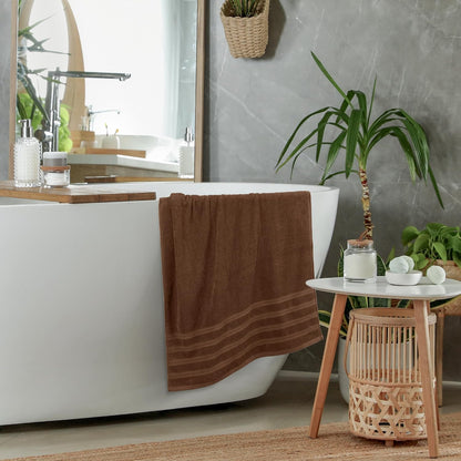 utopia towels 4 pack xl bath towels, 30x60 showing dimensions