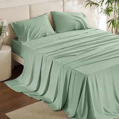 Bedsure King Size Sheets Set, Cooling Sheets by BEDSURE