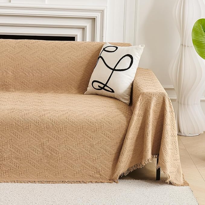 AIVIA Couch Cover Sheet Blanket, Oversized Covers - Image 6