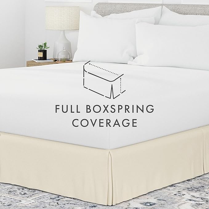 Linen Market Bed Skirt - Image 4