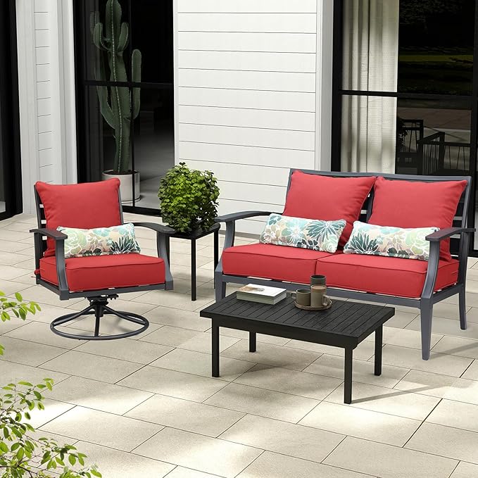 Aoodor Outdoor Chair Cushion, 22 x 24 Inch Water-Resistant, Fade-Resistant - Image 8