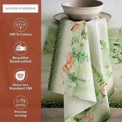 Maison d' Hermine Cloth Napkins Set of 4 100% Cotton - Image 2