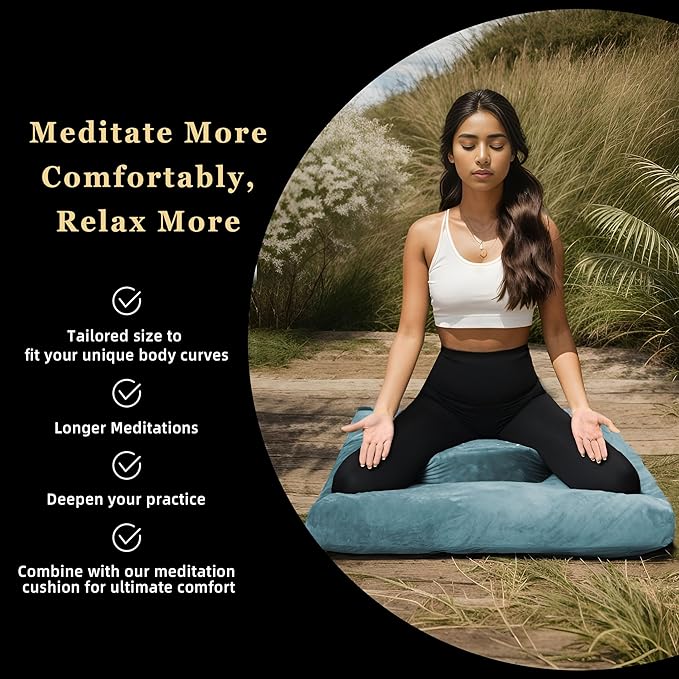 Meditation Zafu Cushion Set - Image 2