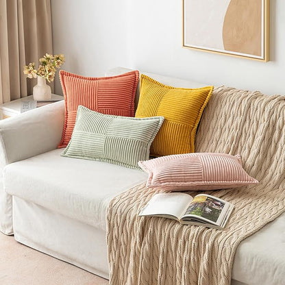 MIULEE Decorative Lumbar Throw Pillow Covers - Image 5