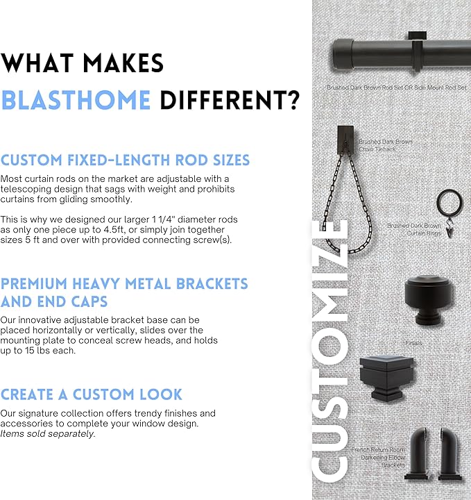BlastHome® Luxury Curtain Rings - Image 3