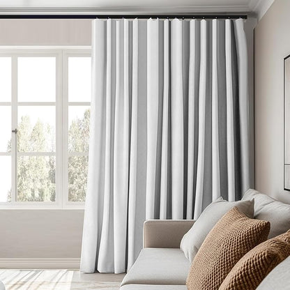 Room Divider Curtains Total Blackout Privacy Curtain Panel Room Thermal - Image 5