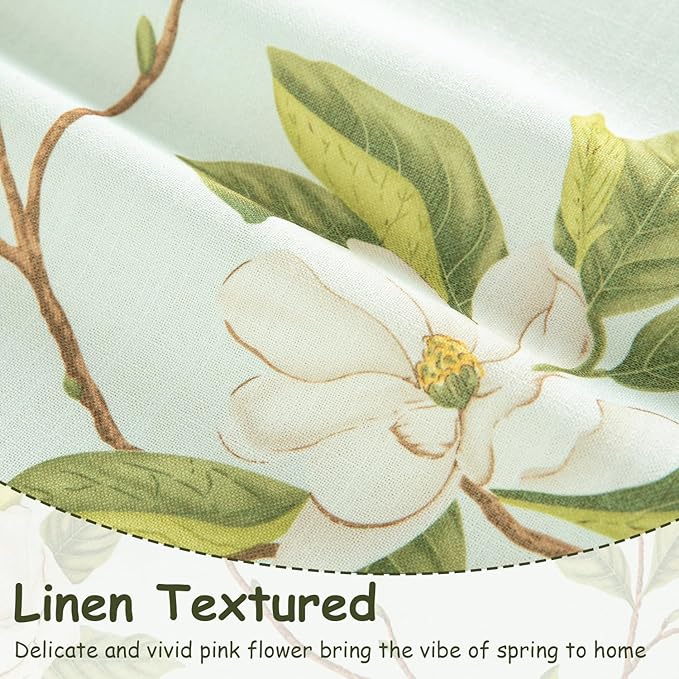 Leeva Blue Farmhouse Window Valance - Image 3