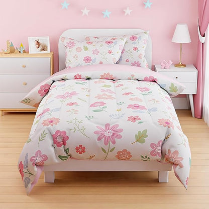 SANDJEST Floral Duvet Cover Sets Full Size - Image 7