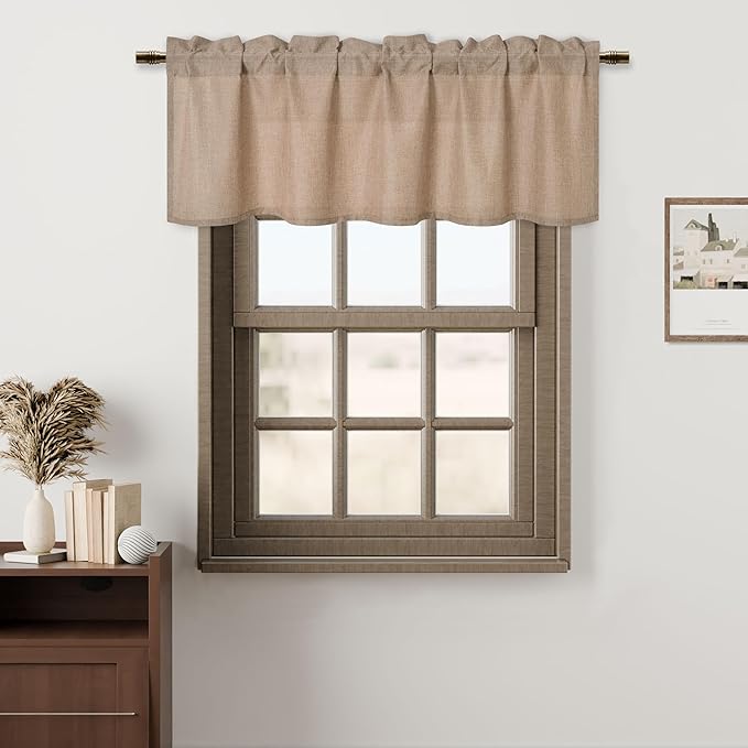 Hiasan Light Filtering Curtain Valances by Hiasan