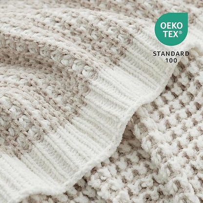 Amélie Home Waffle Chenille Throw Blanket - Image 9
