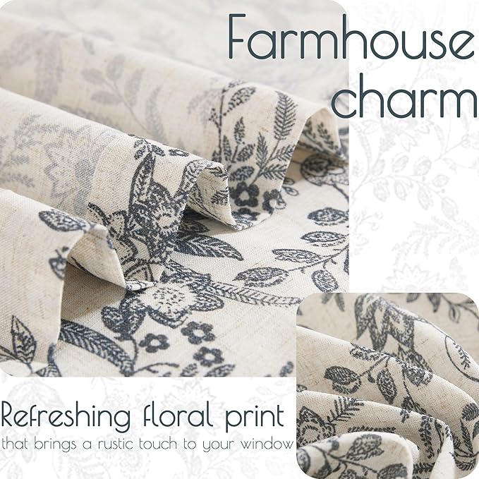 jinchan Floral Kitchen Curtains - Image 6