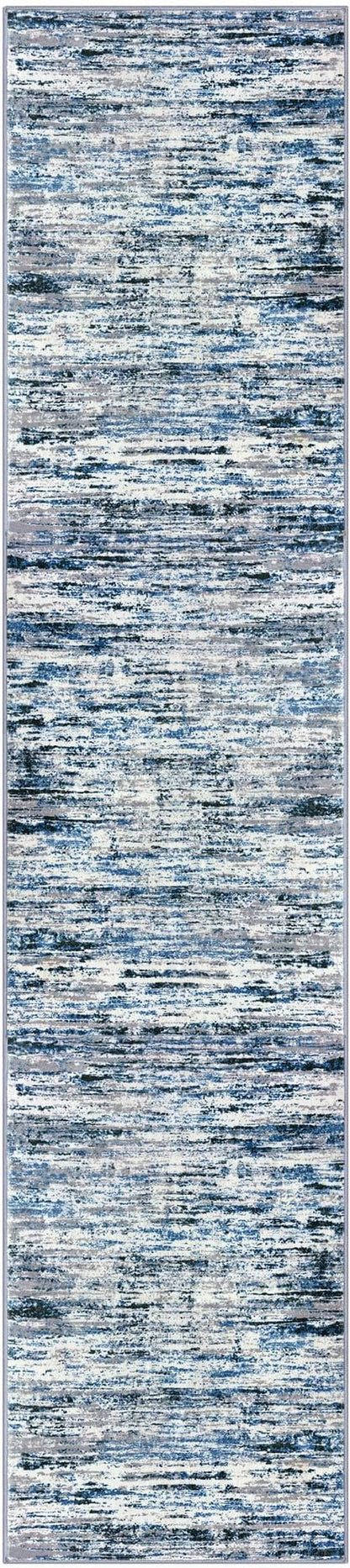 Modern Abstract Runner Rug 2.6x12 - Image 9