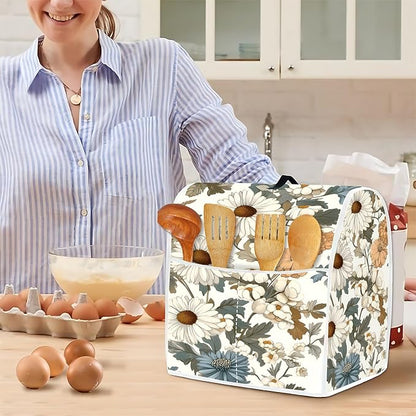Mixer Dust Cover for 6-8 Qt Stand Mixer, Cloth Cover - Image 4