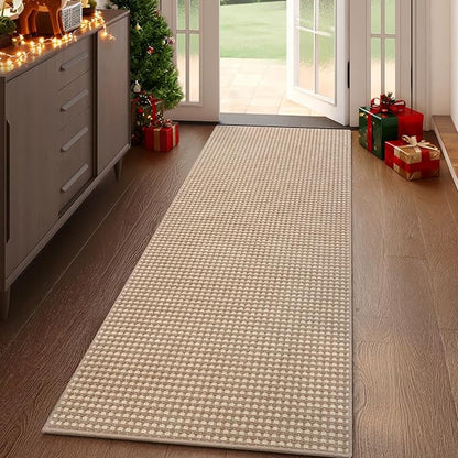 Boho 2x5 ft Hallway Runners Rug Woven Washable Long Kitchen Runner Mat Rugs Non by YDKGL
