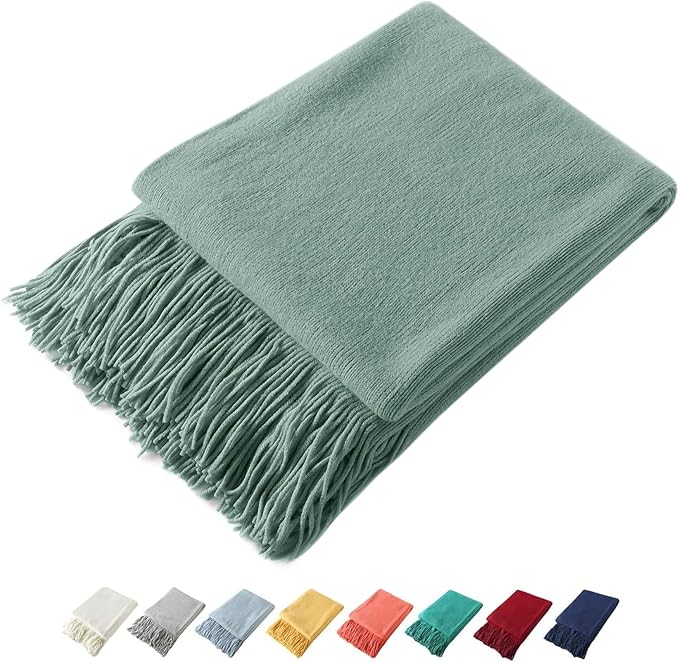 Homiest Decorative Knitted Throw Blanket by Homiest