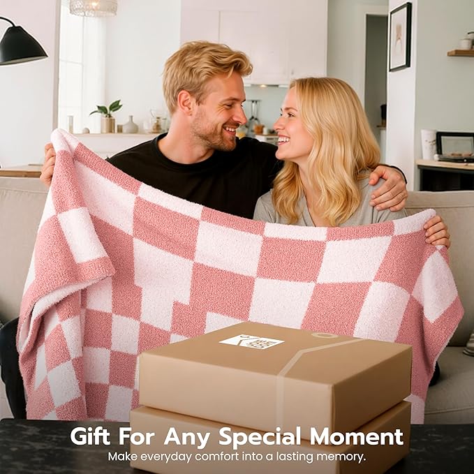 Joiedomi Throw Blanket for Couch, Cozy Cute Soft Throw Home Room Decor - Image 9