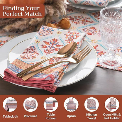 Maison d' Hermine Cloth Napkins Set of 4 100% Cotton - Image 4
