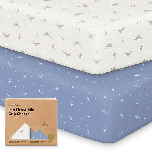Pack and Play Sheets Fitted by KeaBabies