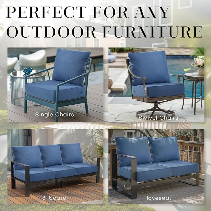Rilyson Patio Cushions for Outdoor Furniture - Image 7