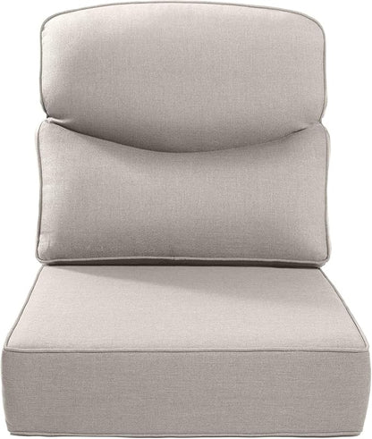 Luxury 24x24x6 Inch Smile Outdoor Cushions 1 Set by ACTREST