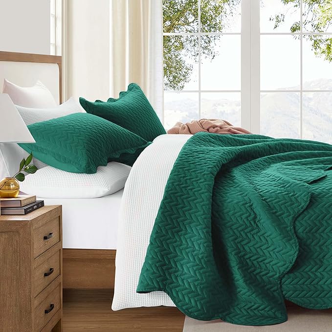 IR Imperial Rooms California King Quilt Bedding Set Size + 2 Pillow Shams - Image 6
