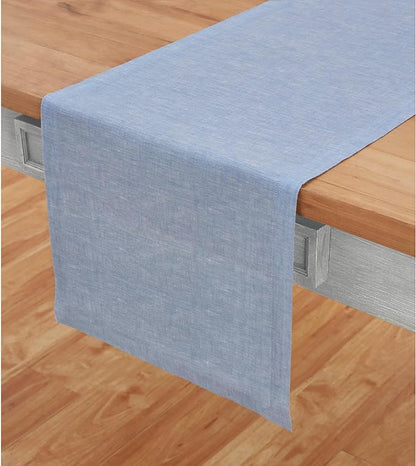 Solino Home Linen Table Runner 72 Inches Long by SolinoHome
