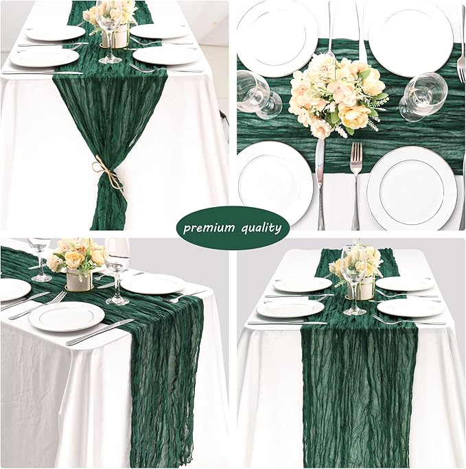 12 Pack Boho Gauze Table Runner 35x72 Inch - Image 5