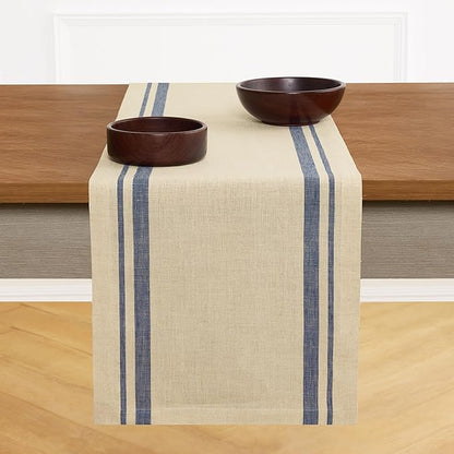 Solino Home Linen Table Runner 48 Inches by SolinoHome