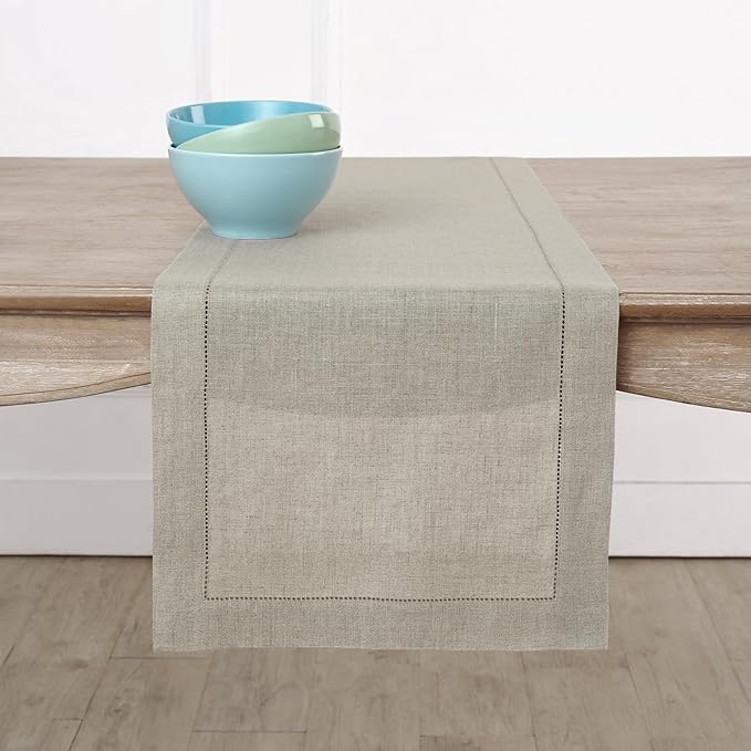 Solino Home Linen Natural Table Runner 36 Inches by SolinoHome