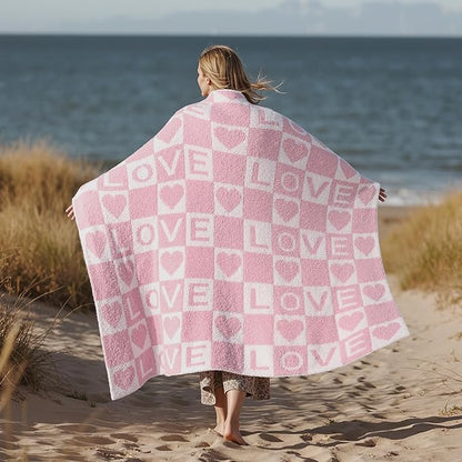 Joiedomi Throw Blanket for Couch Bed Sofa, Knitted Blankets Gifts for - Image 6