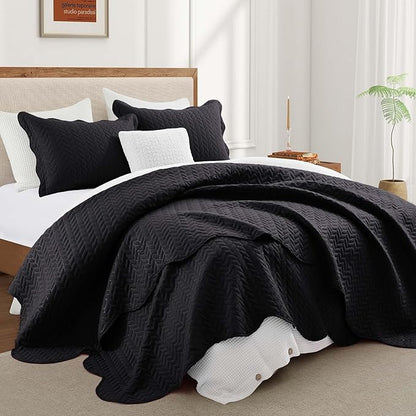 IR Imperial Rooms 8 Pack Quilt King Size Bedding - Image 3